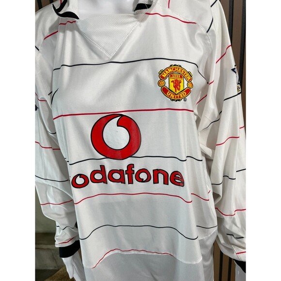 Nike Men's XL White Jersey Manchester United F.C. Ryan Giggs #11 Activewear - Picture 2 of 10